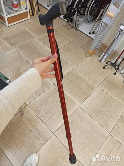 Трость регулируемая бронза