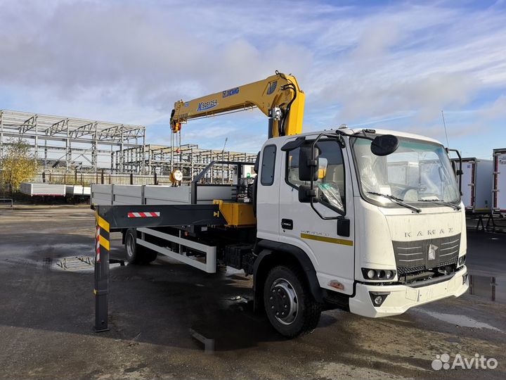 КАМАЗ Компас 12 с КМУ, 2024