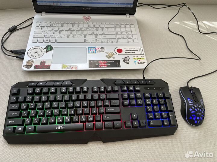 Игровая клавиатура и мышь