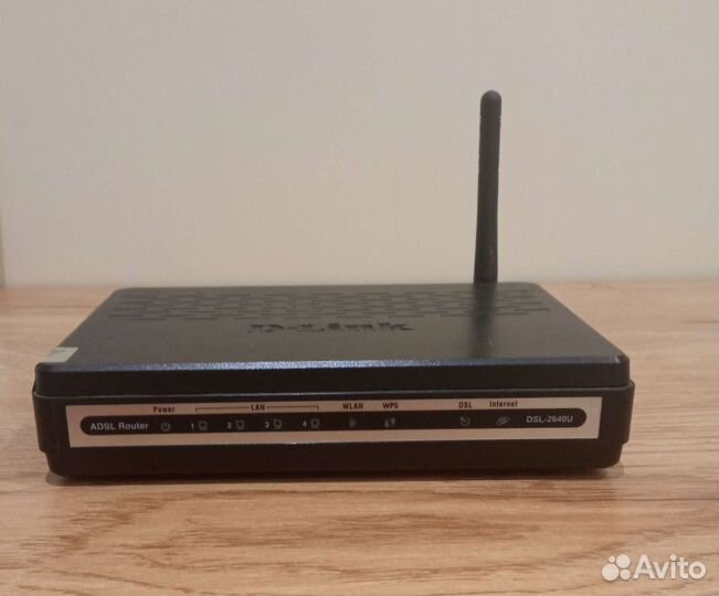 Роутер D-Link DSL-2640U/NRU