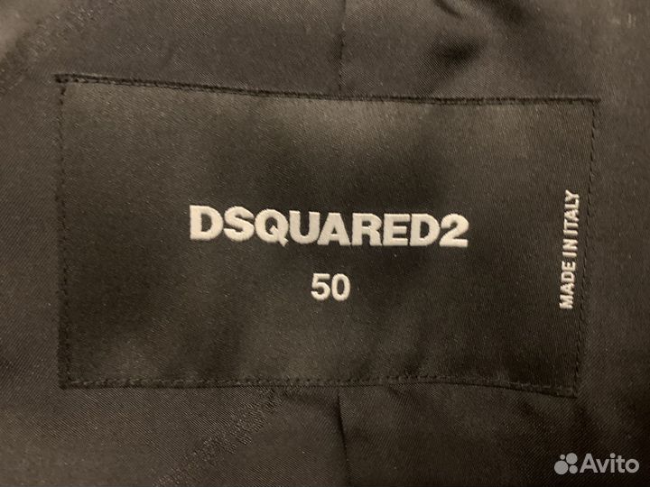 Пальто мужское dsquared2 50 размер