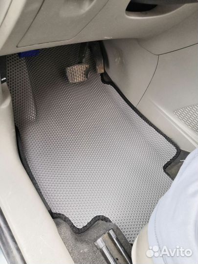 Коврики EVA 3Д на Орландо серый+черный