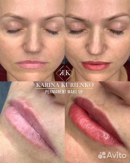 Татуаж бровей/губ/век