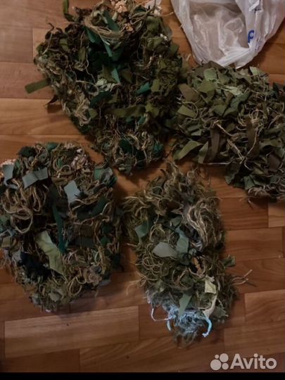 Маскировки для касок и шлемов