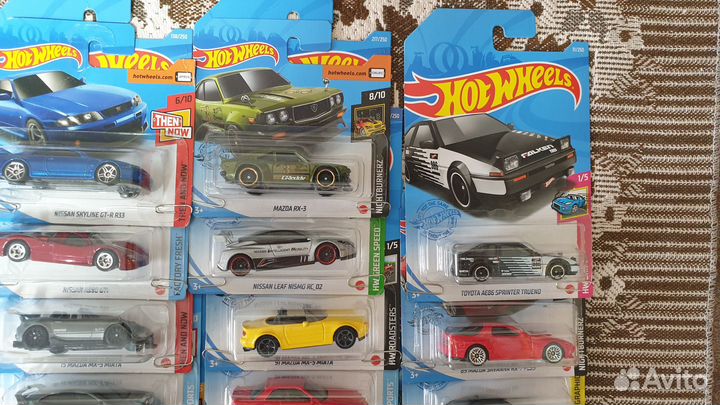 Hot Wheels Японцы