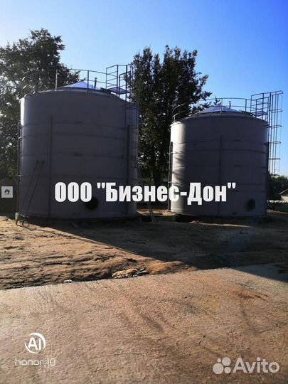 Изготовление резервуаров вертикальных, горизонталь