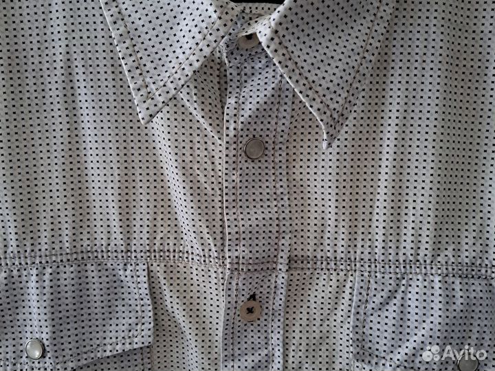 Рубашка мужская Zara XL с длинным рукавом