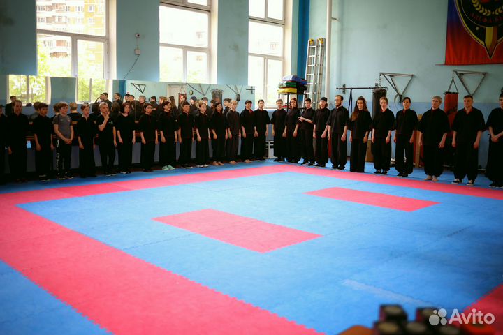 Тренировки по ушу (кунг-фу) 