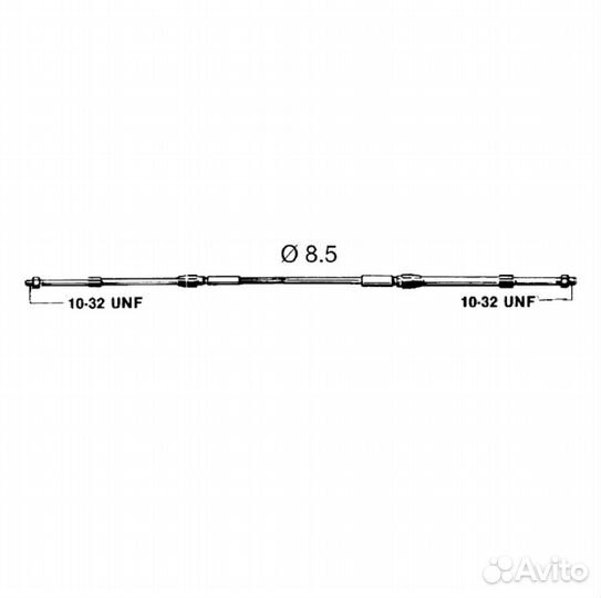 Трос управления C8 7