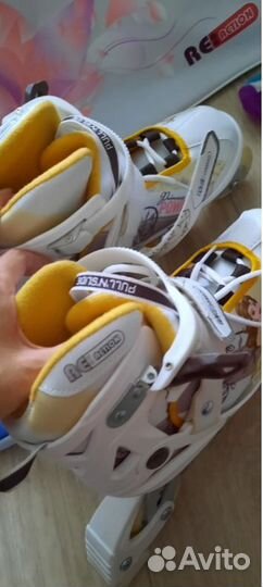 Ролики детские раздвижные 31-36. В комплекте