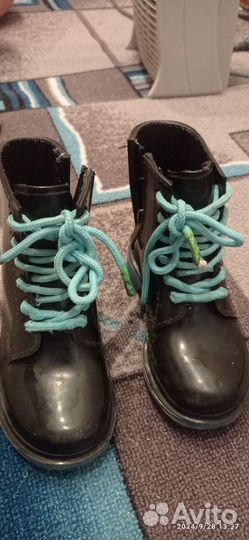 Ботинки резиновые для девочки