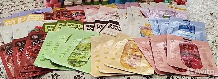 Тканевые маски для лица, оригинал, Корея