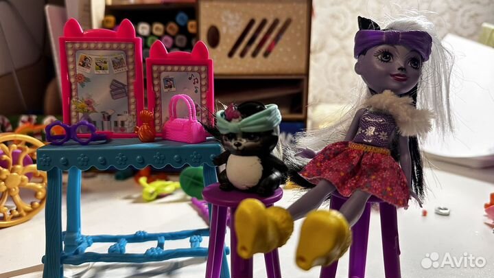 Куклы энчантималс набор скуфинь