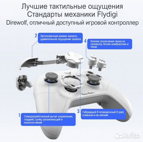 Геймпад flydigi Direwolf 3 новые