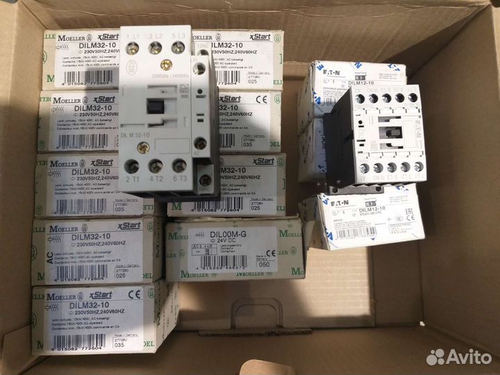 Контакторы-автоматы eaton dilm/pknm/PEL/PKZ/PKE