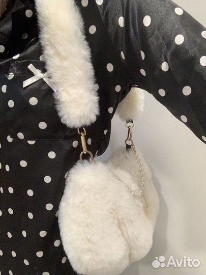 Пушистая сумка
