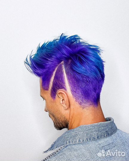 Мужское окрашивание и камуфляж седины