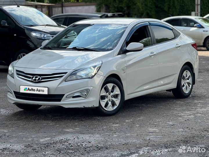 Hyundai Solaris 1.6 МТ, 2015, 151 418 км