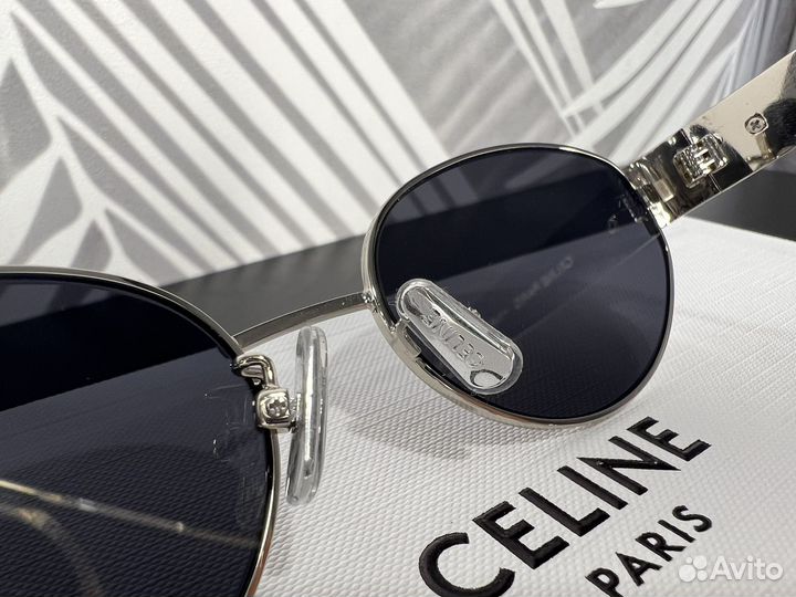 Солнечные очки celine silver