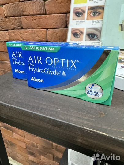 Линзы астигматические контактные acuvue; air optix