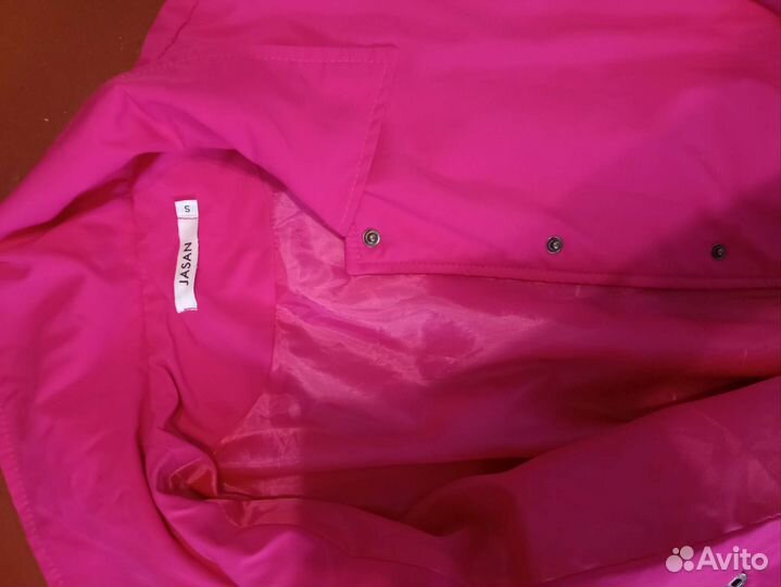 Куртка женская оверсайз фуксия