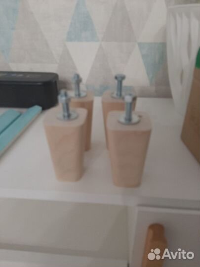 Мебельные ножки из массива берёзы