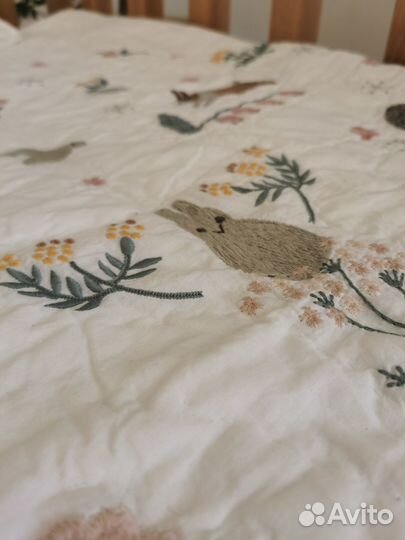 Детское одеяло в кроватку и наволочка