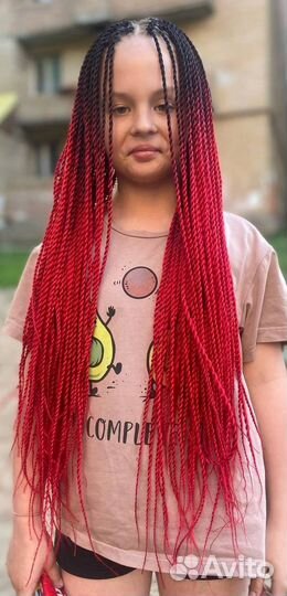 Плетение афрокудри