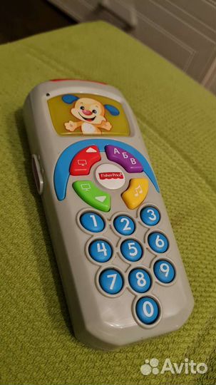 Fisher price, музыкальный телефон