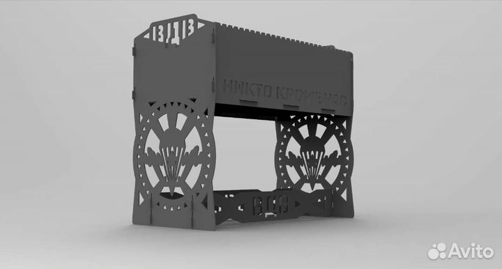 Мангал вдв, десантники