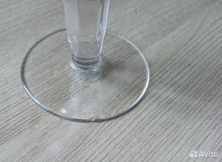 Хрустальные фужеры рюмки стопки СССР 6 штук