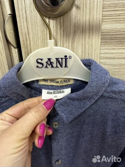 Рубашка для мальчика 122