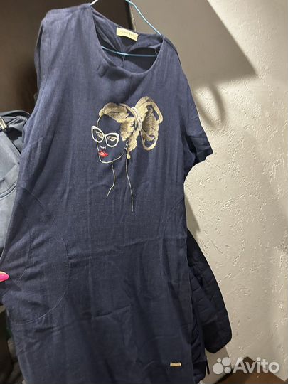 Платье летнее женское большого размера