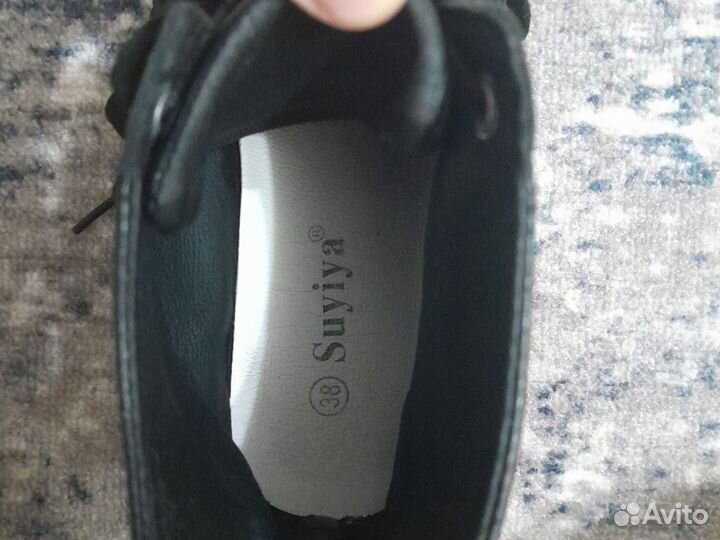 Полуботинки женские осенний 38