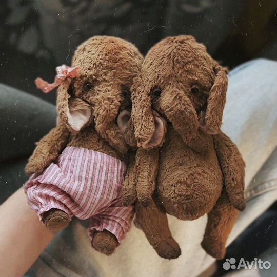 Авторская игрушка слон Teddy