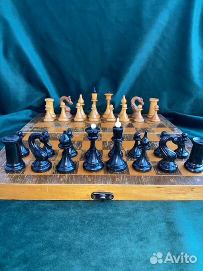 Шахматы СССР №38 деревянные
