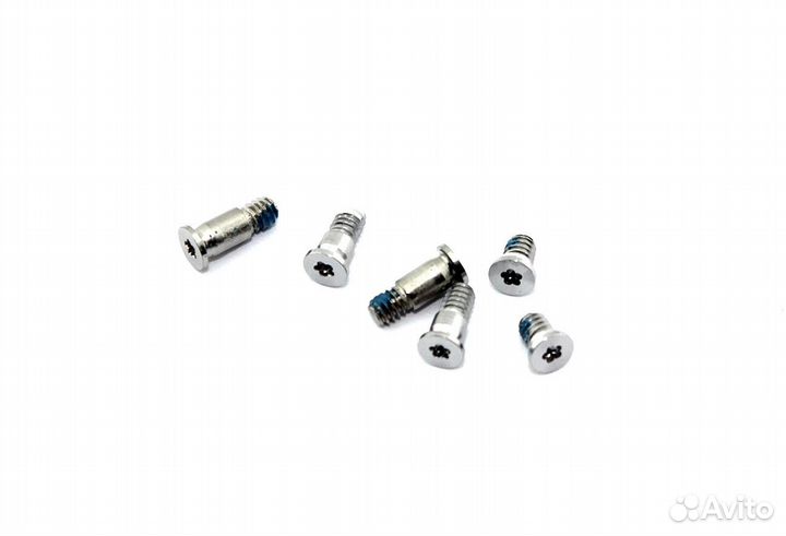 Винты нижней части корпуса серебристые для Apple M