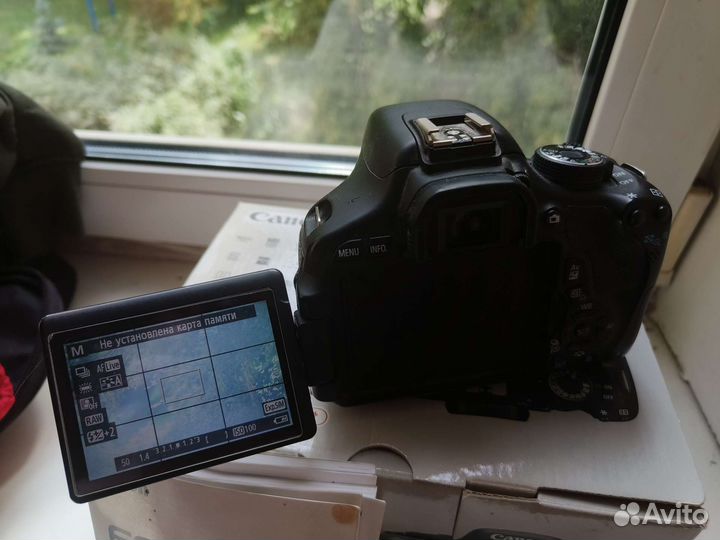 Фотоаппарат Canon eos 600d