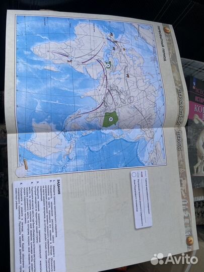 Контурные карты 5 класс история древнего мира