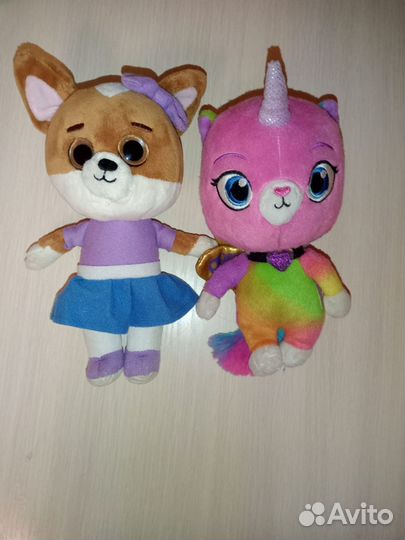 Игрушки Кошечки собачки Мия, Радужная кошка