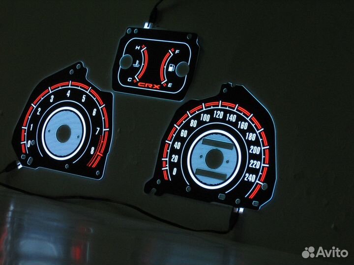 Honda CRX (90-91) Тюнинг шкалы приборов