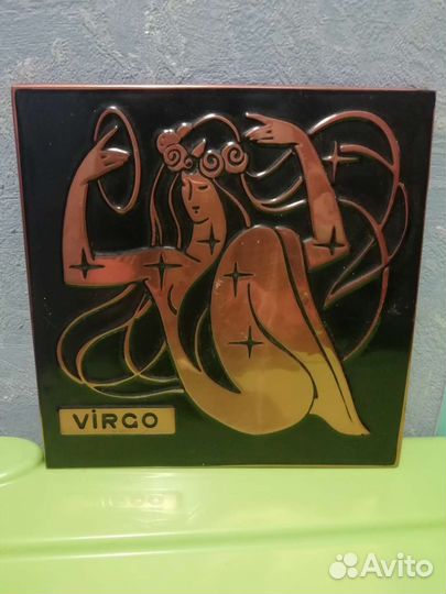 Картина на спиле дерева, и Панно, знак зодиака