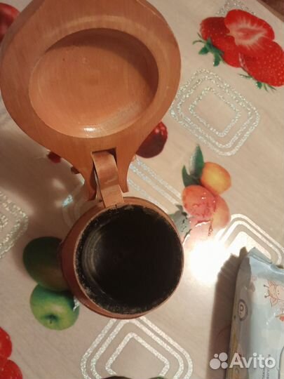Графин СССР деревянный