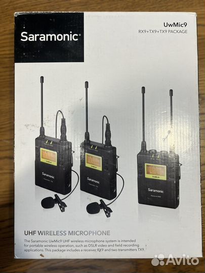 Радиопетличка Saramonic (петличная радиосистема)