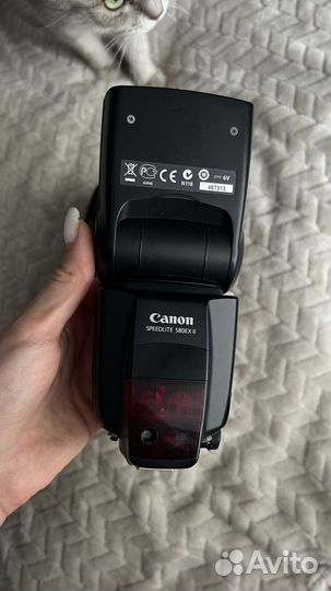 Вспышка canon