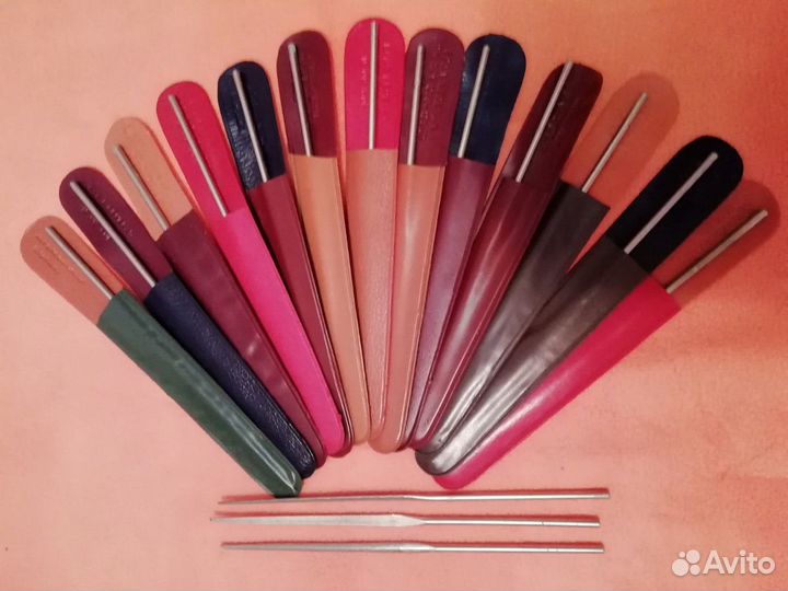 Надфиля с алмазный покрытием. СССР