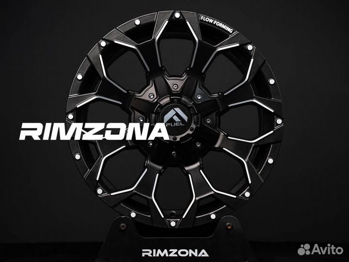 Литые диски fuel R17 6x139.7 srt. Примерка