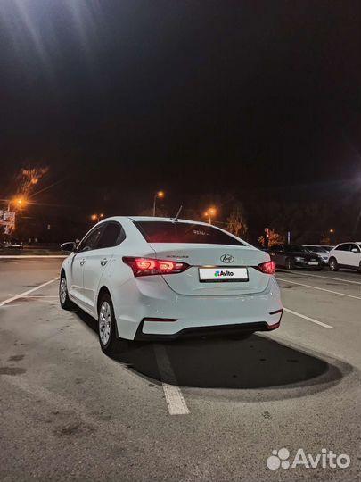 Hyundai Solaris 1.4 AT, 2018, 79 000 км