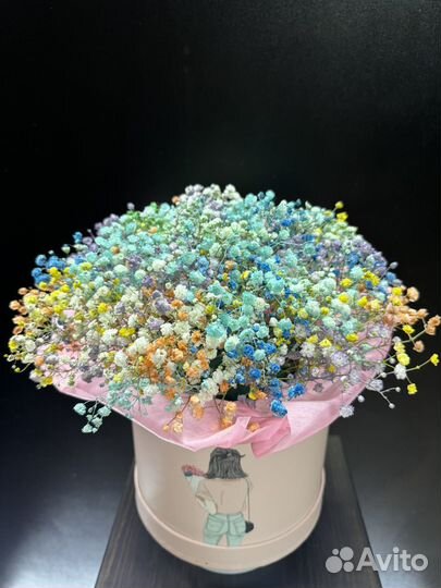 Композиция из гипсофилы