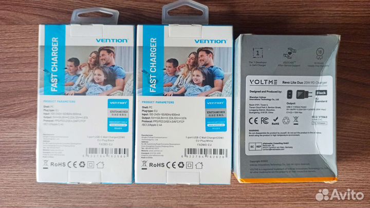 Блоки питания 20w, 18w. зарядные кабели 60w